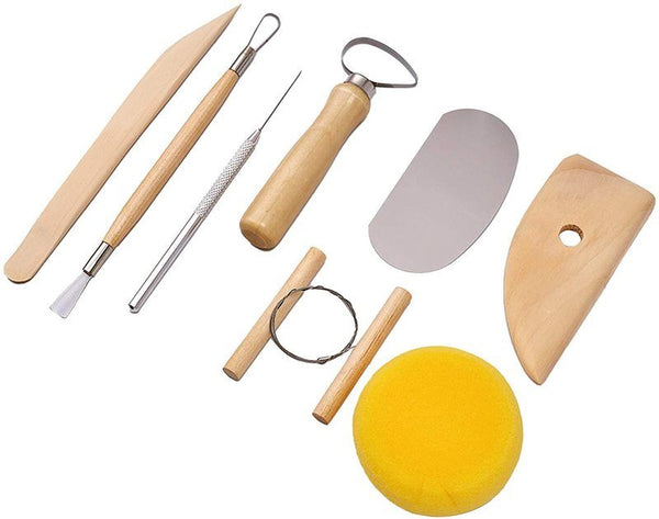 8pcs Pottery Ceramic Clay Modelling Tool Set