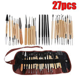 27pcs Pottery Ceramic Clay Modelling Tool Set