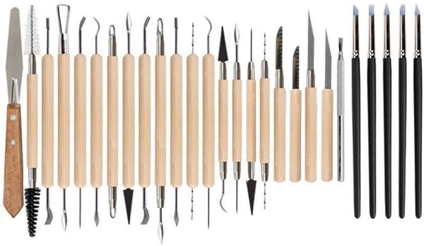 27pcs Pottery Ceramic Clay Modelling Tool Set