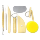 8pcs Pottery Ceramic Clay Modelling Tool Set