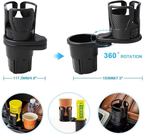 2 in 1 Car Cup Coffee Food Holder