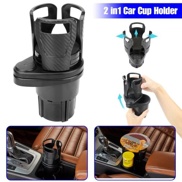 2 in 1 Car Cup Coffee Food Holder