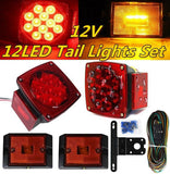 LED Trailer Lights 12V + Wiring Harness