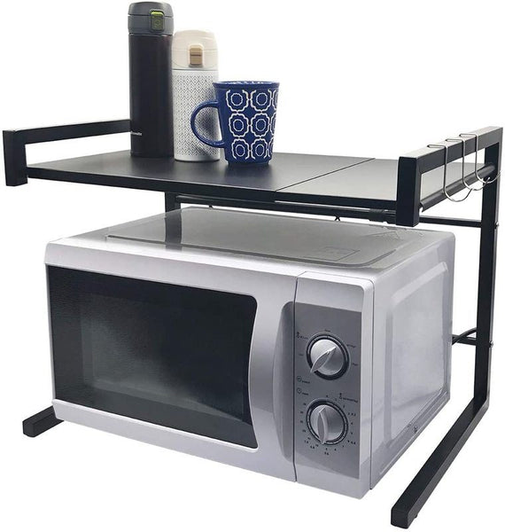 Expandable Microwave Oven Rack Storage Stand