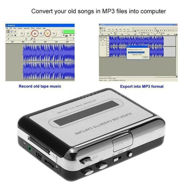 USB Cassette Player Tape to MP3 Converte