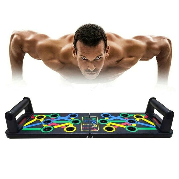 14 in 1 Push Up Board Homes Exercise Workout Fitness Stands