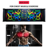 14 in 1 Push Up Board Homes Exercise Workout Fitness Stands