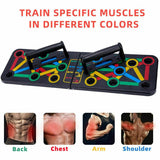 14 in 1 Push Up Board Homes Exercise Workout Fitness Stands