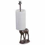 Toilet Paper Holder Cast Iron Giraffe Towel Stand