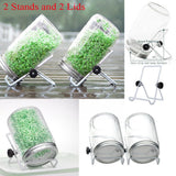 Seeds Vegetable Sprouting Stands & Lids Set