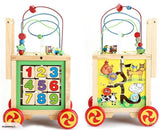 Wooden Activity Walker Activity Cube