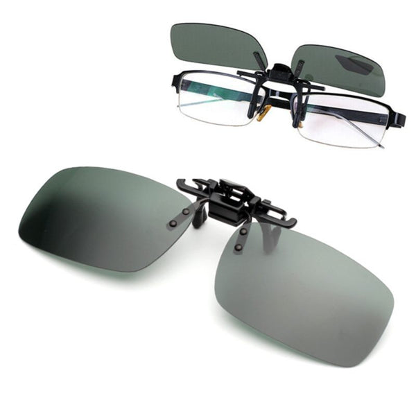 Polarized Clip On Sunglasses Medium