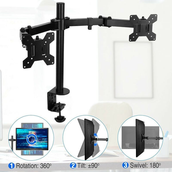 Dual Monitor Stand Bracket Mount