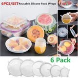 Silicone Lids Cover 6pcs Set