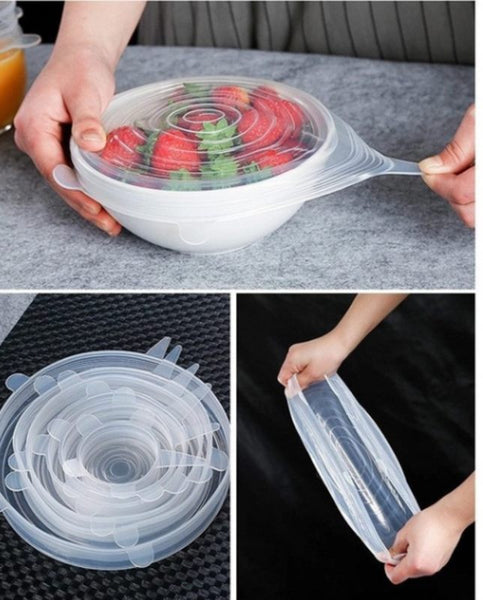 Silicone Lids Cover 6pcs Set