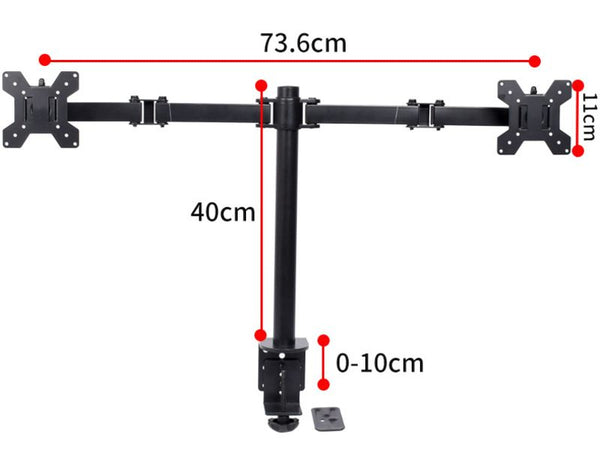 Dual Monitor Stand Bracket Mount