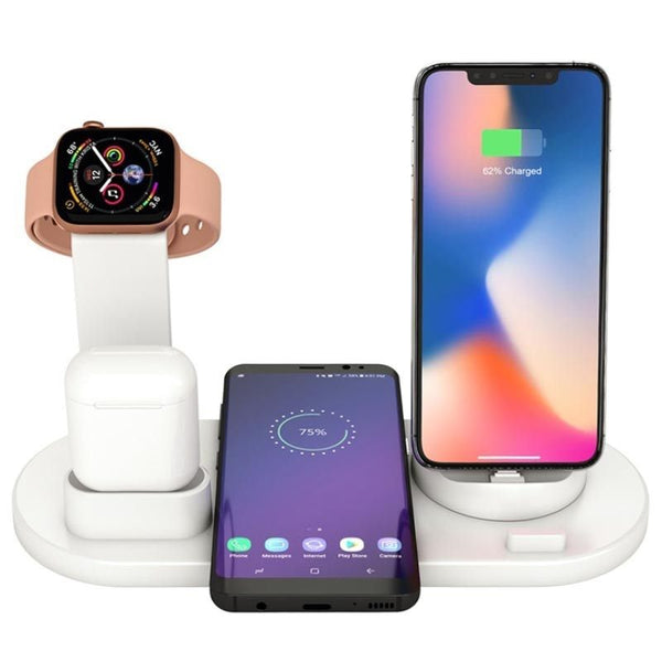 Wireless Charging Dock Station 4 in 1