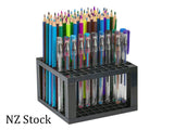 Pencil & Brush Holder Desk Stand Organizer Holder 96-Hole