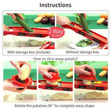 Vegetable Slicer Fruit Potato Peeler