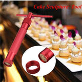 Clay Extruder Pastry Cake Fondant Gun with 20 Disc