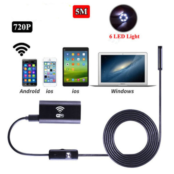 WIFI Endoscope Camera Borescope Inspection Camera