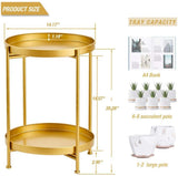 Side Table Gold