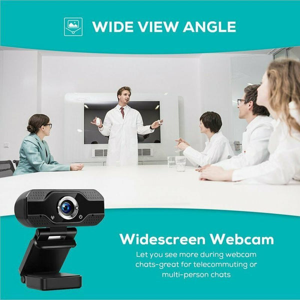 1080P HD Webcam Web Camera Microphone USB