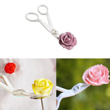 Cake Cream Flower Fondant Holder Plastic Pastry Scissor